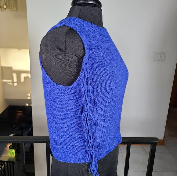 3.1 Phillip Lim fringe sleeveless sweater vest - Picture 2 of 6